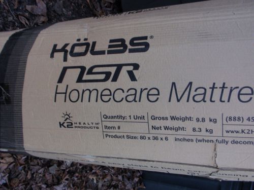 KOLBS NSR MEDICAL HOMECARE MATTRESS NEW