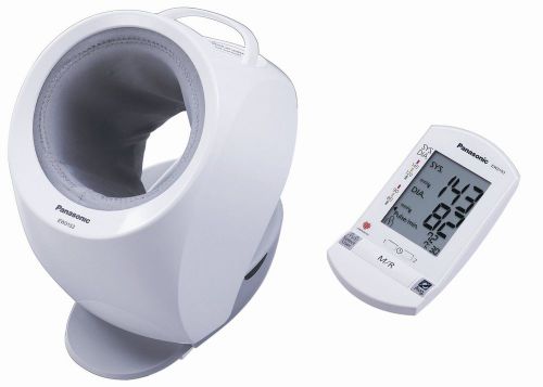 New panasonic arm-in blood pressure monitor digital heart beat pulse lcd measure for sale