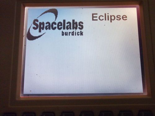 BURDICK SPACELABS 850 ECLIPSE EKG MONITOR SYSTEM