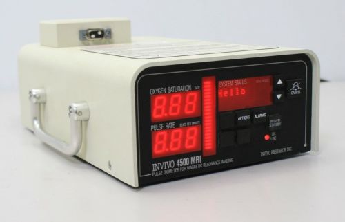 Invivo 4500 MRI Pulse Oximeter