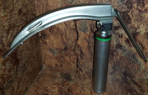 McCoy Fiber Optic Laryngoscope Set # 5 With Out Box