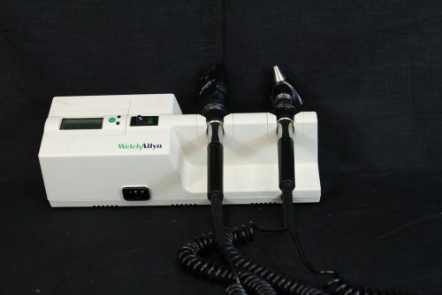 WELCH ALLYN SERIES 767 WALL TRANSFORMER OTOSCOPE W/ HEADS