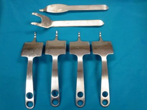 Hohman Retractor Set  Blount Double and Single Prong Retractors