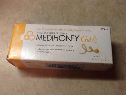 Derma Sciences MEDIHONEY GEL 1.5oz tube #31815 NEW Wound &amp; Burn Dressing