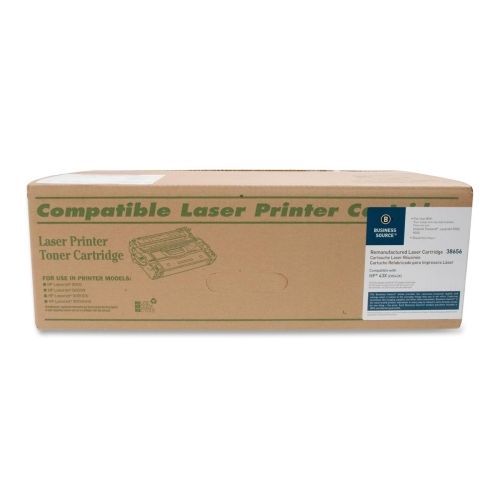 Business Source Remanufactured HP 43X Toner Cartridge - Black - Laser- BSN38656