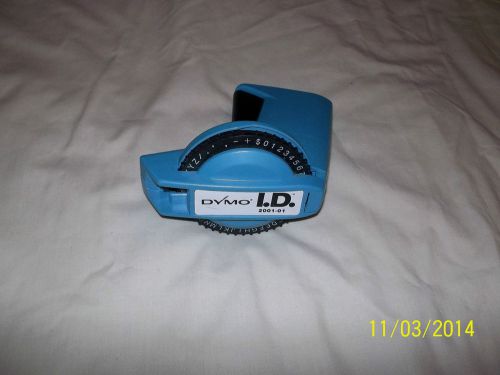 DYMA I.D. 2001-01 VINTAGE LABEL MAKER GUN