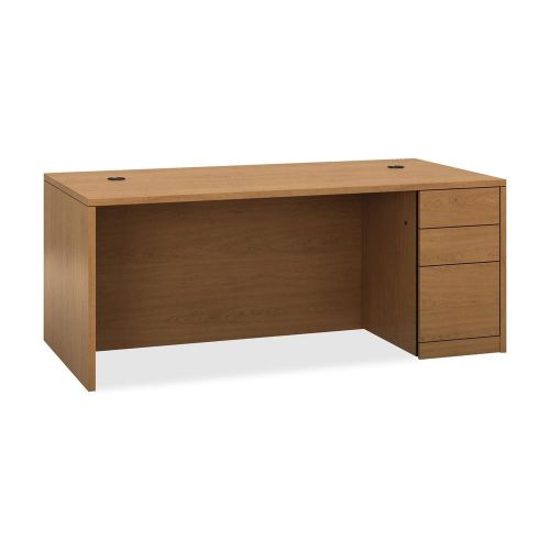 The hon company hon105895rcc 10500 wood series harvest laminate office desking for sale