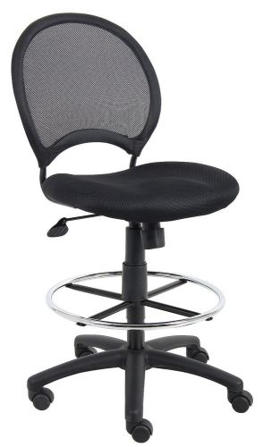 Boss B16215 Armless Mesh Back Drafting Stool