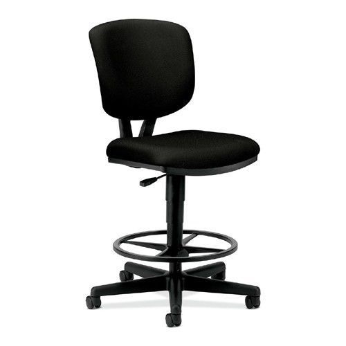 HON Volt Stool with Adjustable Footring Black