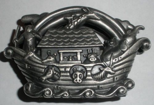 NOAH&#039;S ARK PEWTER BUSINESS CARD HOLDER