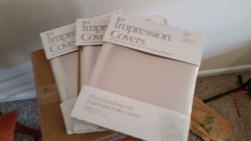 Avery Dennison 1st Impression Covers 1/8 inch 1/4 inch Desktop Binder Blue White