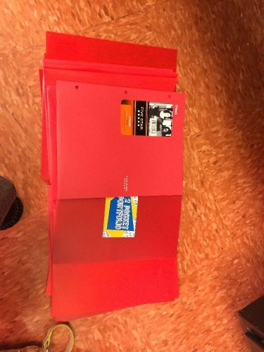 Classroom Set Of Red Folders 15ct