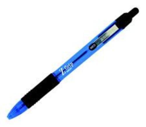 Zebra Z-Grip Neon RT Ball Point Blue