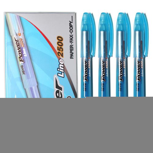 X 12 java power line 2500 highlighter - blue 12 pcs(1 dozen) for sale