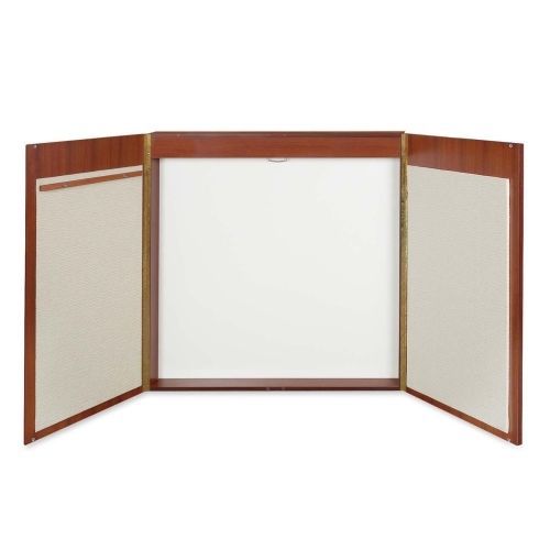 BVCCAB00000011 4-in-1 Presentation Cabinet,2-1/4&#034;x47-1/4&#034;x47-1/4&#034;,Cherry