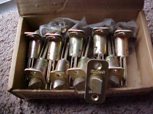 10 Kwikset Latches 2/ 3/8&#034; Backset. Enterior NEW With Screws.