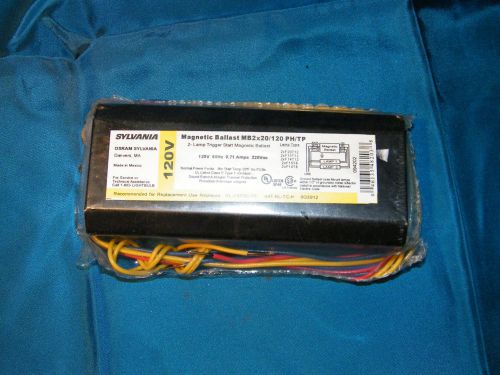 Sylvania MB2x20/120 PH/TP 2 Lamp Trigger Start Magnetic Ballast