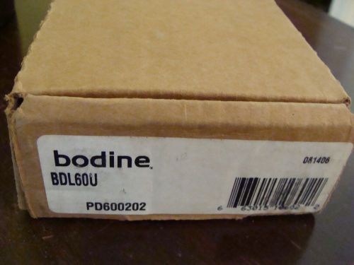 Nib bodine bdl60u emergency ballast 32-215 watt  1 or 2 lamp t8, t10, or t12 for sale