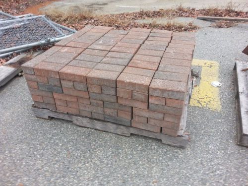 NEW BRICK PAVERS- 2 PALLETS APPROX 550 PAVERS