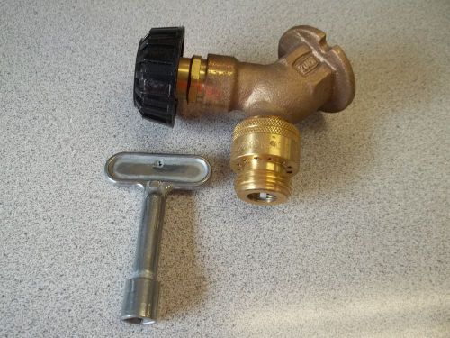 NIB Zurn Z1341-P34 Wall Faucet - Rough Brass