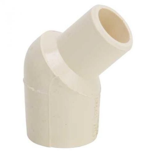 Fgg CPVC 45 Street Ell 1/2&#034; 52705G GENOVA PRODUCTS INC Pvc - Dwv Elbows 52705G