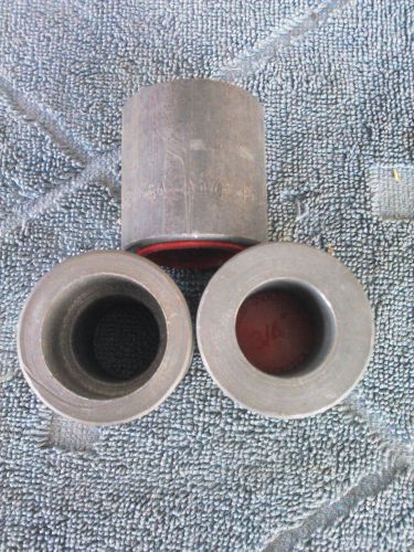 LOT OF (3) 3/4 X 1/2  REDUCER COUPLING 3000# socket weld
