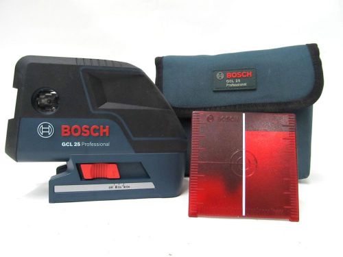 Bosch GCL25 Self Leveling 5-Point Alignment Laser with Cross-Line