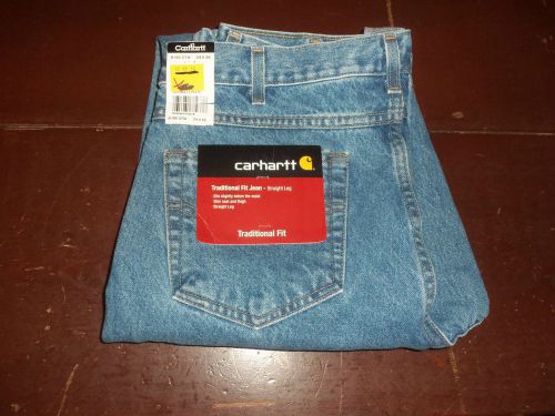 carhartt  traditional  fit  straight leg 34  x  36