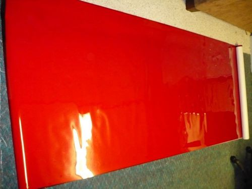 Vintage RED RUBYLITH 40&#034; x 120&#034; Roll - Masking Film - Graphic Arts