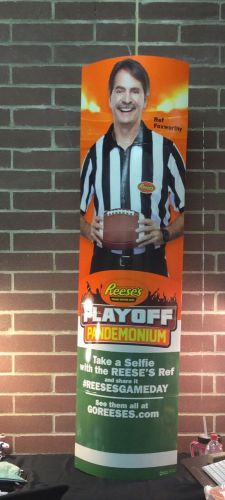 Jeff Foxworthy Reeses Promotional Advertisement 6&#039; x 22&#034; Stand Alone * NEW *