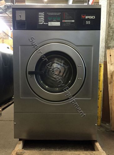 Ipso washer 55lb iwf055 165g-force 220v 1/3ph coin fully reconditioned for sale