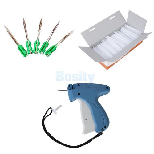 Regular clothing garment price label tagging tag gun + 1&#034; 5000 barbs + 6 needles for sale