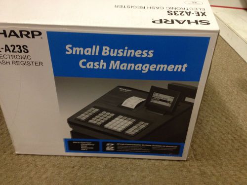 Sharp XE-A23S Thermal Cash Register