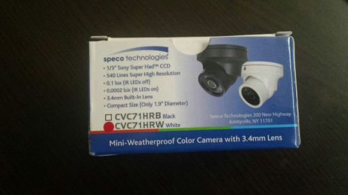 Speco Technologies CVC71HRW Mini Turret Dome Camera