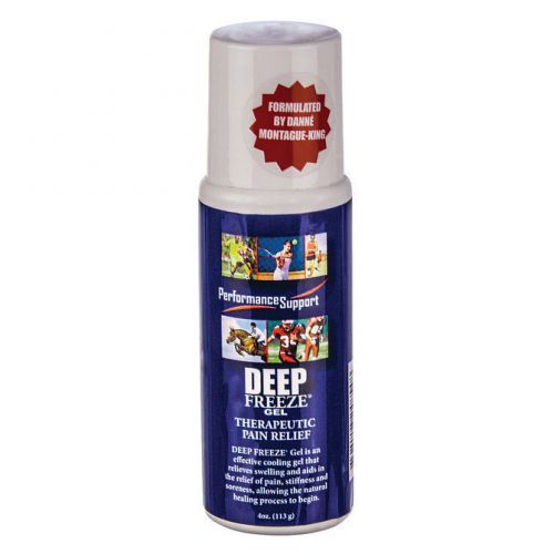 DEEP FREEZE Thera Pain Relief Gel 4 oz Roll On Horse Equine People SALE
