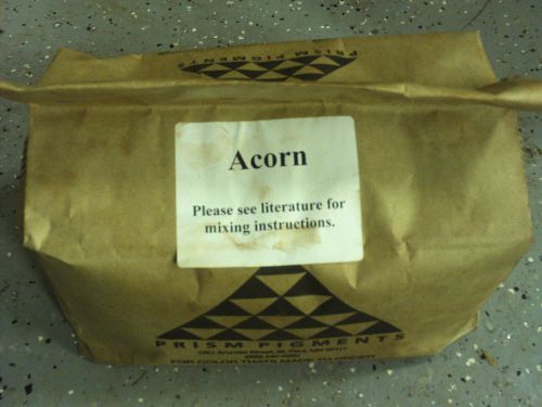 Acorn cement concrete mortar plaster integral color pigment dye mold form 10lb for sale