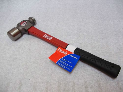 PLUMB PERMABOND 11429 NEW 32 OZ FIBER GLASS HANDLE BALLPEIN HAMMER PLU 11429