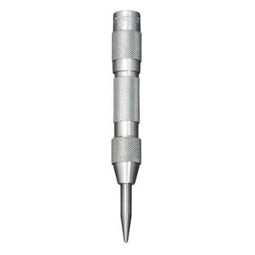 STARRETT Automatic Center Punch Diameter: 5/8&#034; Overall Length: 5&#034;