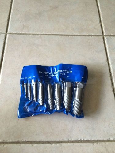 Carbon steel extractor set (9 screws)