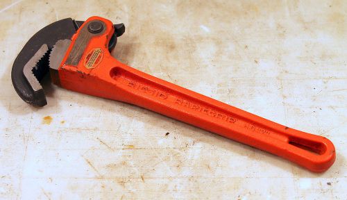 RIDGID 12&#039;&#039; RAPID GRIP PIPE WRENCH STEEL 167W