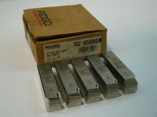 Ridgid 2-1/2 4PJ NPT HS Dies 38220