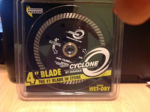 4&#034; Cyclone Turbo Diamond Blade Wet/dry NIB