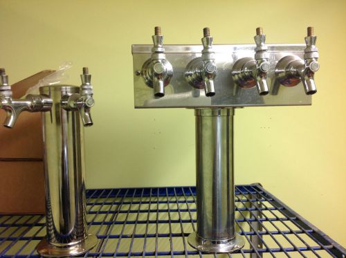 Beer Tower--2 Faucet--Krome Dipsense C175