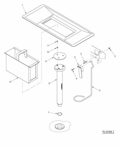 Hobart AM15 Stand pipe Assy #893071