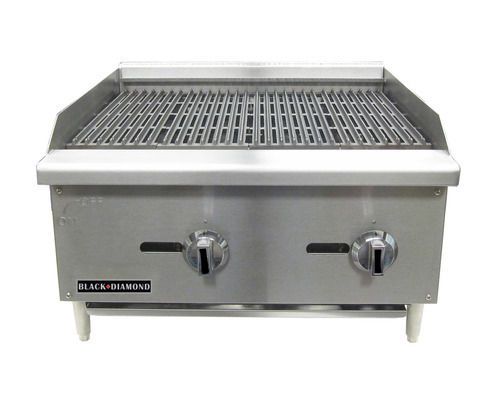 Black diamond bdectc-36/lpg 36&#034;  commercial charbroiler propane gas for sale