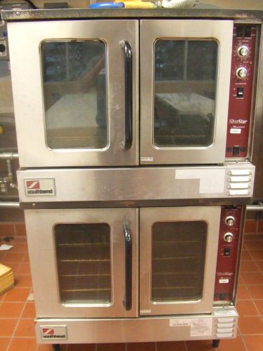 Southbend silverstar doublestack convection ovens model slgs/12sc for sale