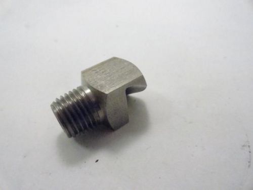 137092 New-No Box, Spraying Systems 1/4P 5010 SS Floodjet Nozzle, 1/4&#034; NPT