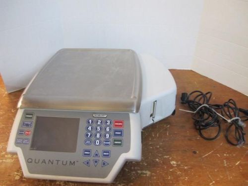 HOBART QUANTUM MAX 3000 ML 29252BJ DELI MEAT PRODUCE FOOD SCALE PRINTER MSR$4660