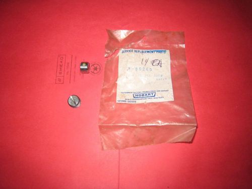 Hobart slicer carriage adjusting screws # 086260 for sale