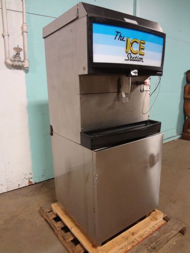 &#034; scotsman &#034; commercial h.d. free standing s.s. ice &amp; chilled water dispenser for sale